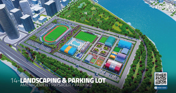 Lanscaping & Parking Lot