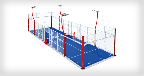 Panoramic Single Padel Court