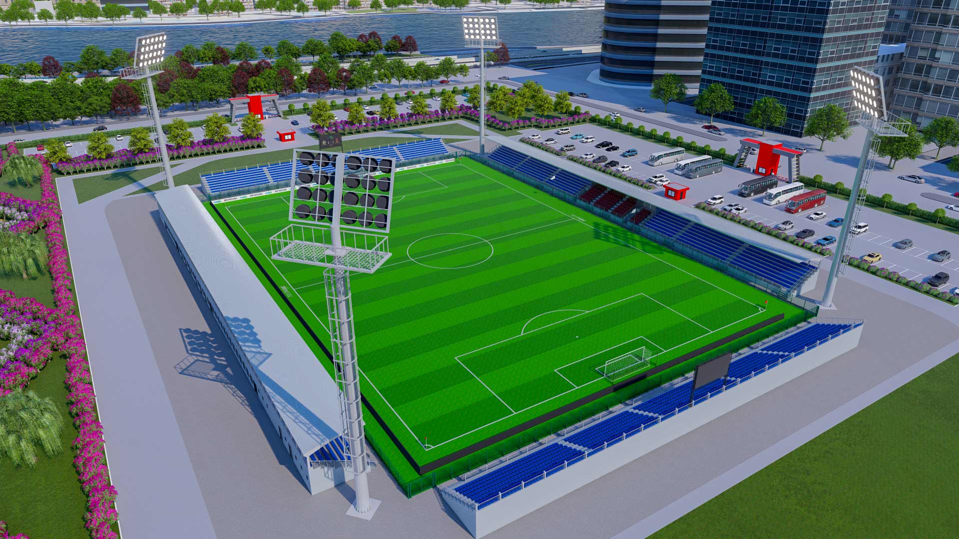 5000 Seats Stadium