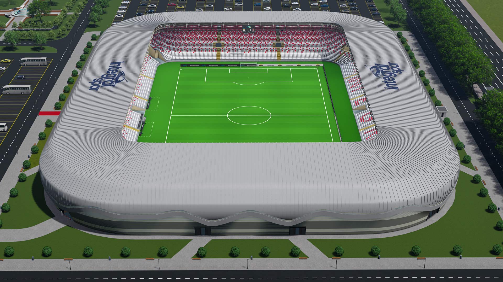 50000 Seats Stadium