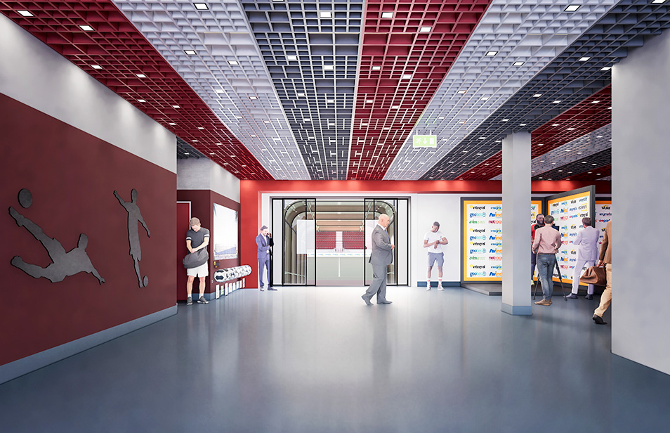 High-Security Stadium Infrastructure