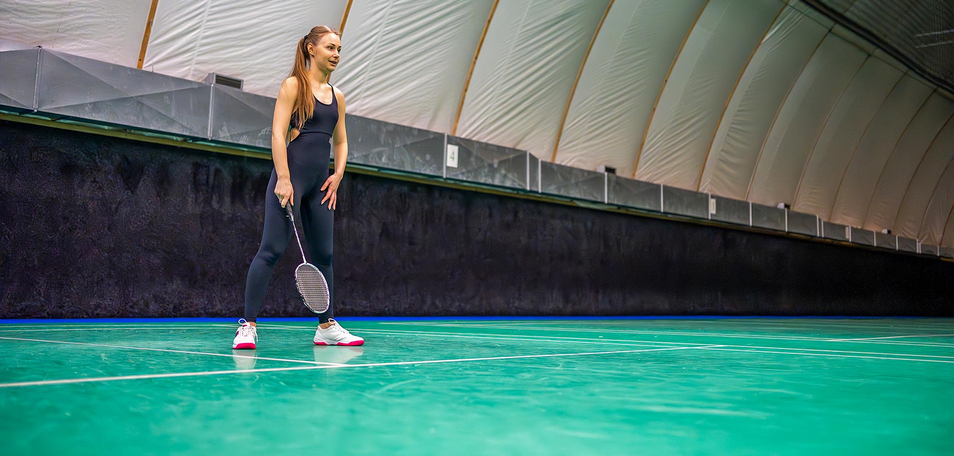 Indoor Badminton Court