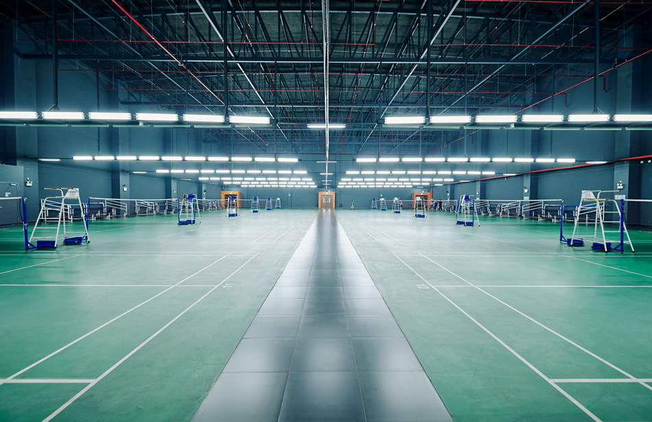 LED Lighting and Acoustic Ceiling
