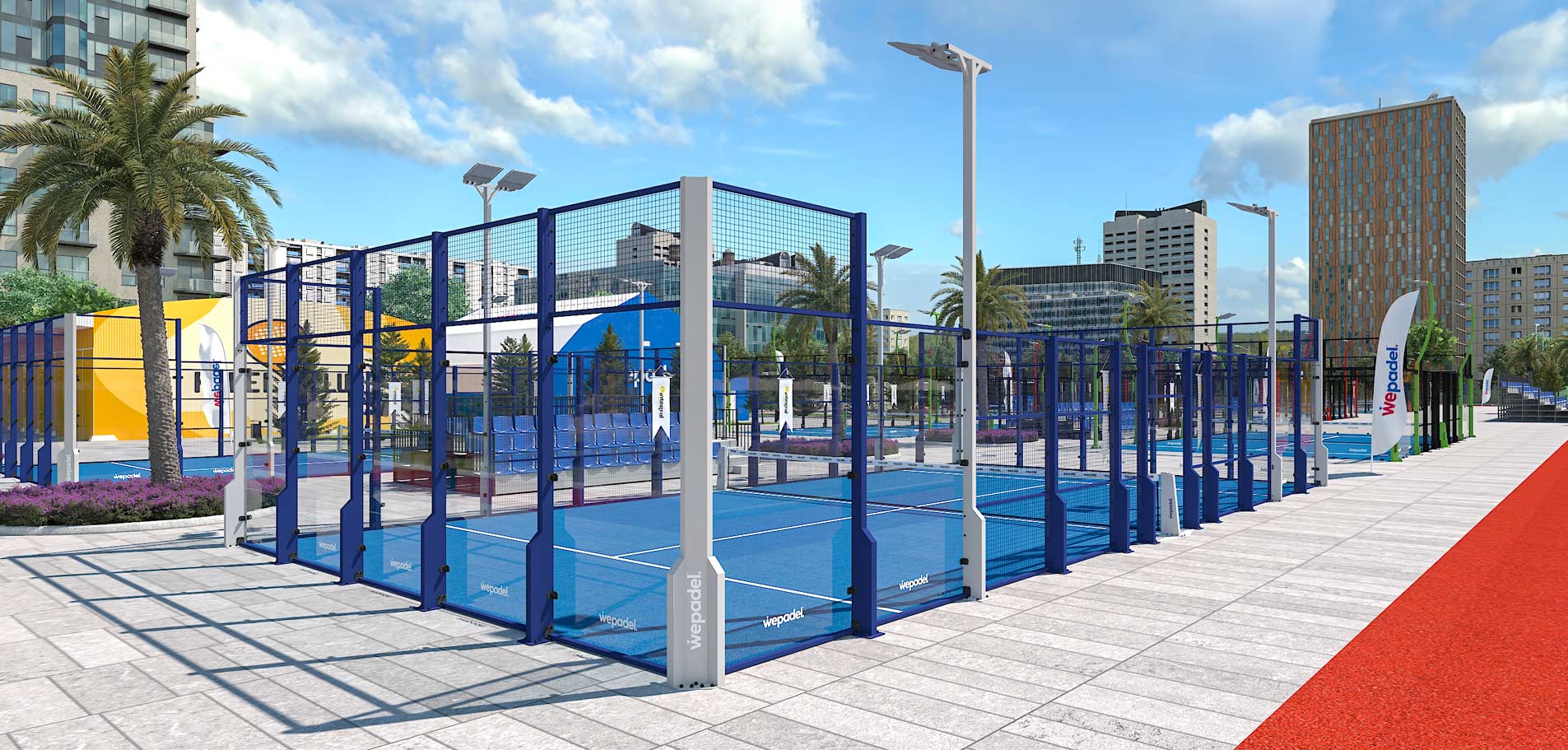 Origin Reinforced Padel Court