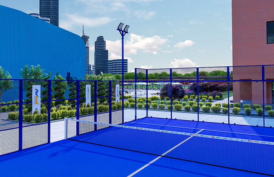 Panoramic Single Padel Court 1