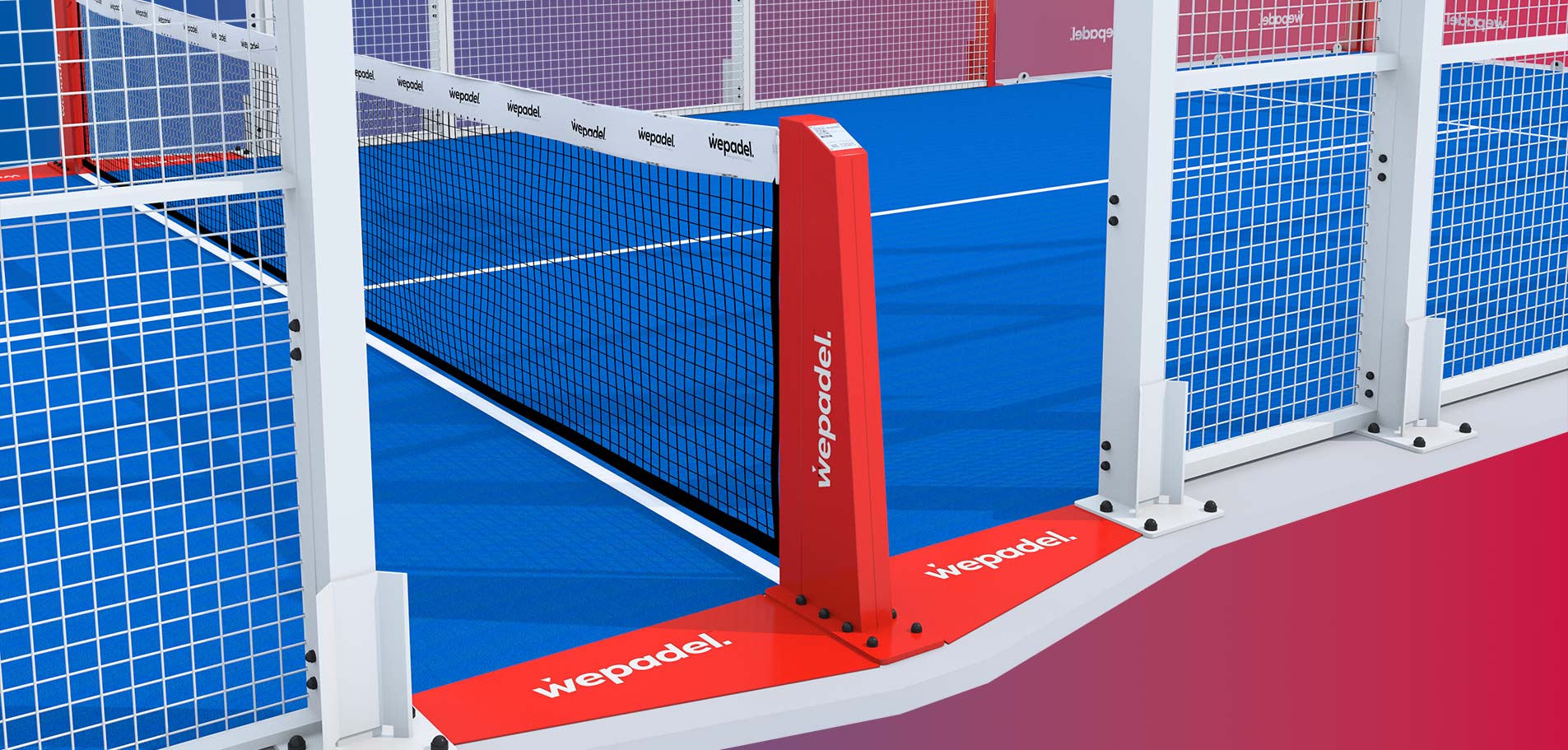 Panoramic Single Padel Court
