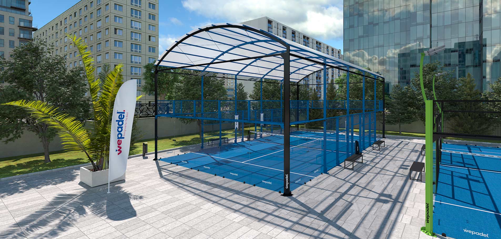 Premium Padel Courts