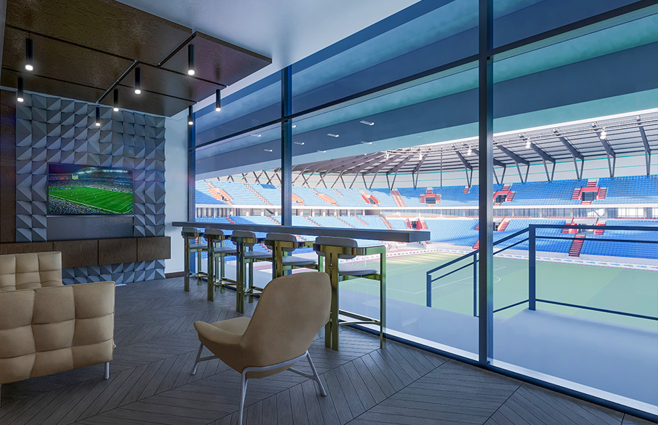Premium VIP Lounges and Executive Boxes
