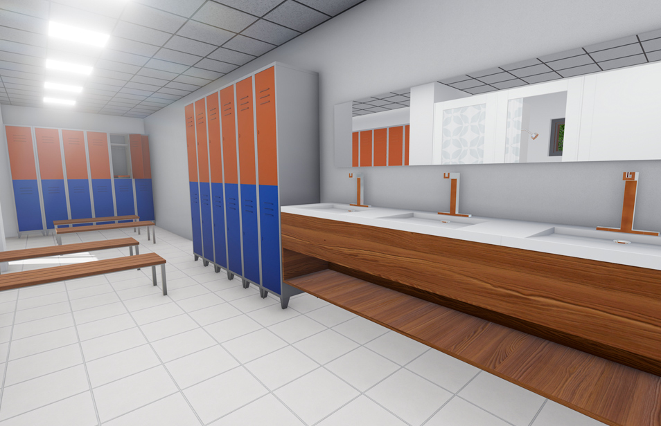 Training, Recovery and Wellness Areas
