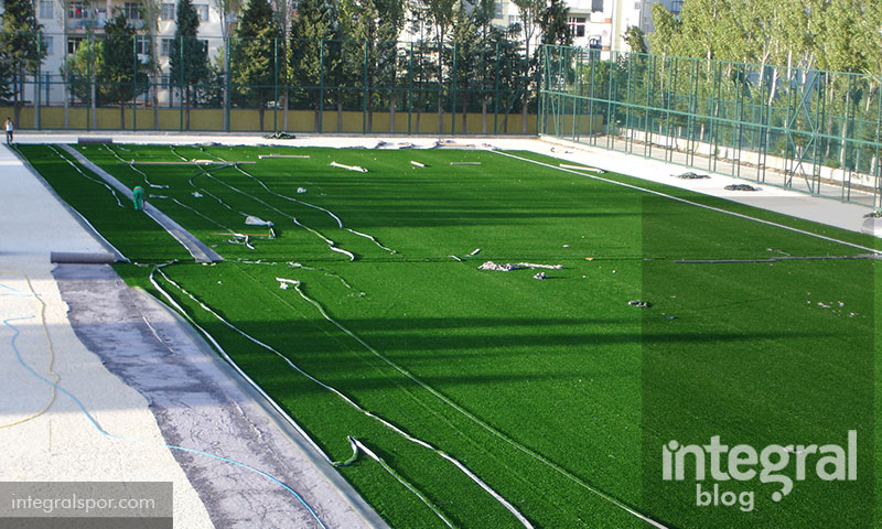 synthetic football ground