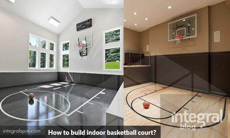How To Build Indoor Basketball Court For Gym Home Garage